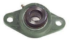 5/8" Bearing HCFL202-10 2-Bolt Flanged Housing Mounted Bearing - Eccentric Collar lock