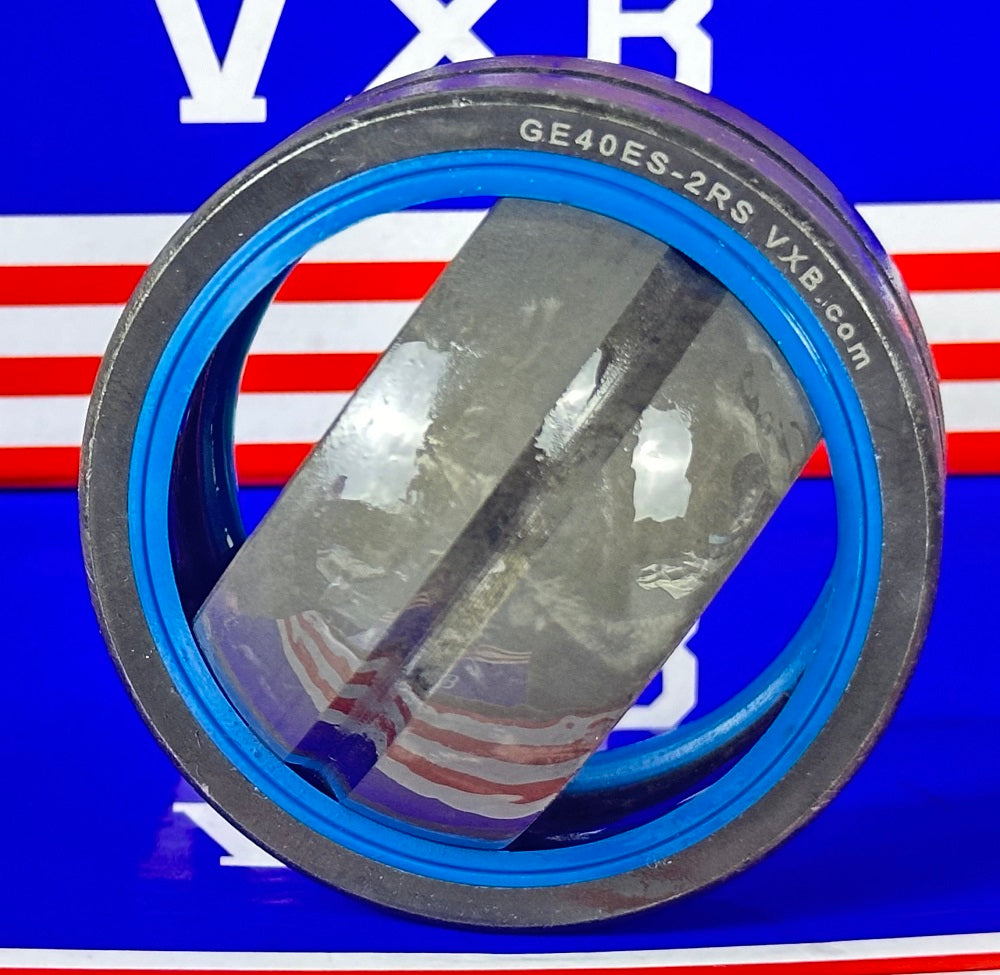 GE40ES-2RS Double Sealed Plain Bearing 40x62x28