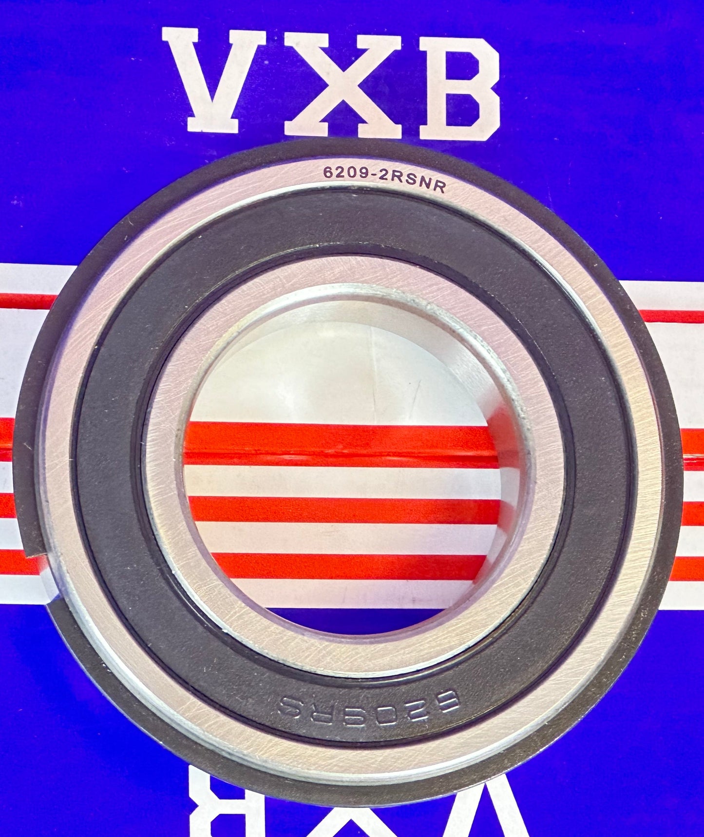 ตลับลูกปืนปิดผนึก 6209-2RSNR ขนาด 45x85x19 - แหวนสแน็ป