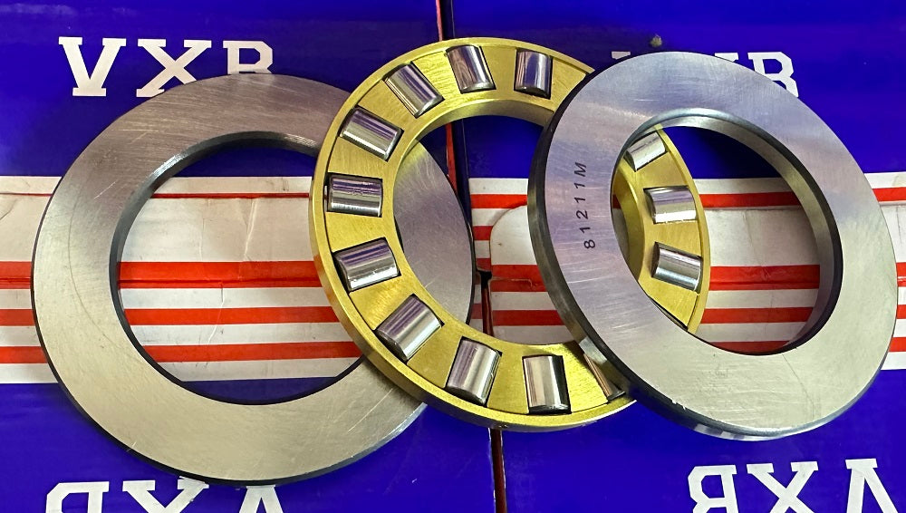 81211M Cylindrical Roller Thrust Bearing 55x90x25mm - Bronze Cage