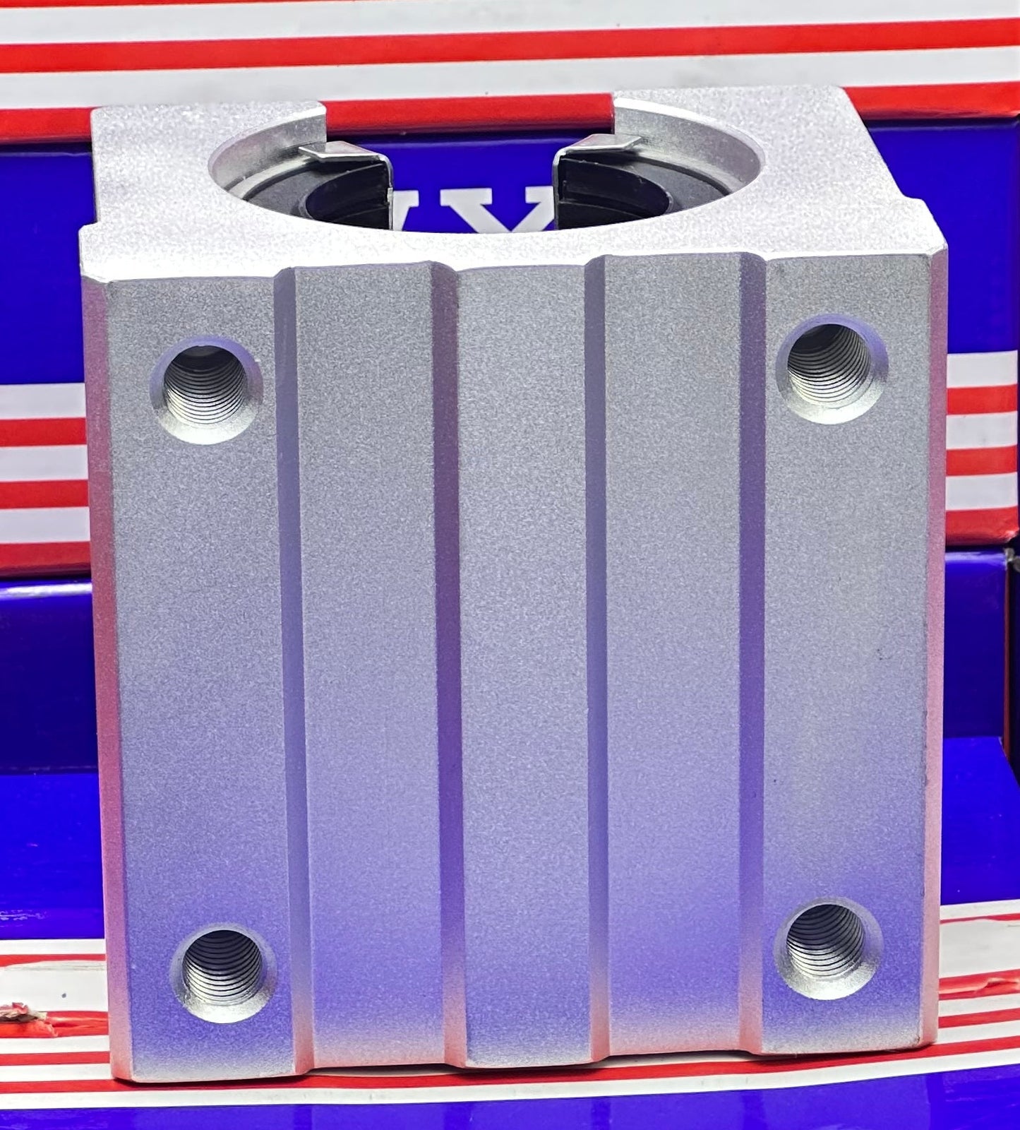 Douille CNC 40mm Palier Linéaire Unité Coulissante Ouverte Mouvement Linéaire