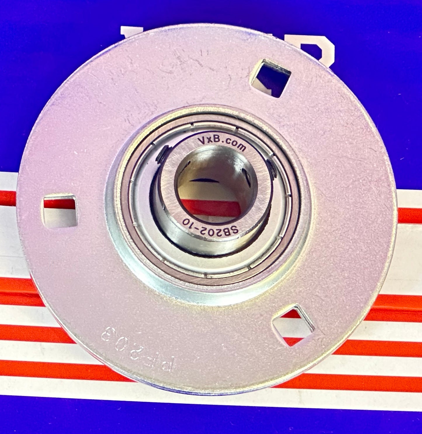 SBPF202-10 5/8 压制钢轴承 3螺栓法兰安装轴承