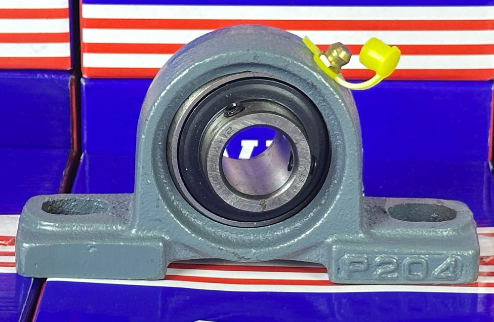 3/4" UCP204-12 Pillow Block Bearing + Cast Housing Mounted Bearing