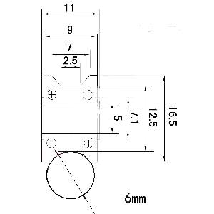 5mm Bore Bearing - 16.5mm Pulley T Groove Roller Wheel Ball Bearing 5x16.5x11mm