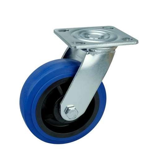 6"inch Heavy Duty Caster Wheel - TPR - Top Plate Mount