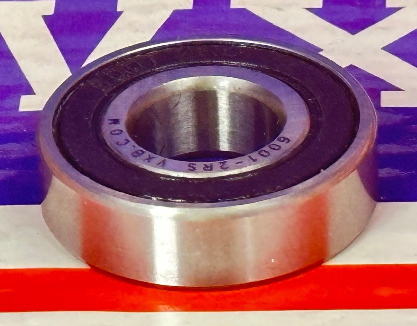 Zestaw 10 łożysk 6001RS 12x28x8mm uszczelnionych