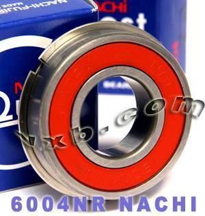 6004NR Nachi mang 20x42x12: Mở: C3: Snap Ring: Nhật Bản