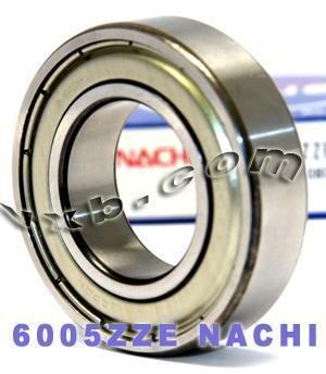 6005ZZE OCELDED NOCHI łożyska C3 Japan 25x47x12mm