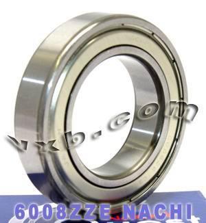 6008ZZE NOCHI łożyska 40x68x15mm z podwójnym ekranem C3 Japonia