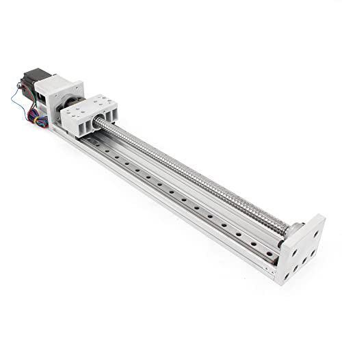 600mm Stroke CNC Linear Stage Motion Actuator X Y Z Axis Linear Slide Rail Aluminum Alloy Cross Sliding Table Linear Rail Guide SFU1605 Ballscrew+Nema23 57 Stepper Motor for CNC