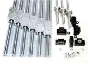 600mm x 1000mm CNC-frees Ball Screw Kit 20mm Rails & BallScrews XYZ Reizen 37 x 21 x 9 inch