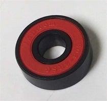 608-2RS Sealed Black Bearing Bronze Cage Red Seals