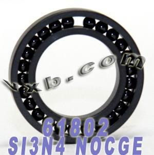 61802 bổ sung đầy đủ đầy đủ bằng gốm mang 15x24x5 SI3N4