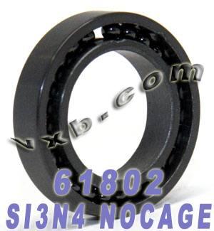 61802 bổ sung đầy đủ đầy đủ bằng gốm mang 15x24x5 SI3N4
