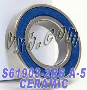 61903-2RS Hybrid Geramic mang 17x30x7 Thép không gỉ ABEC-5 Chất lượng