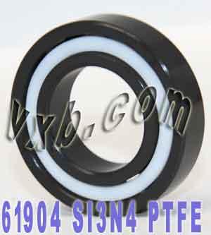 61904 ซิลิคอนไนไตรด์เซรามิกเต็มแบริ่ง 20x37x9mm