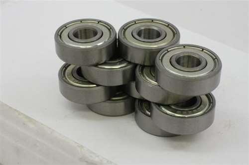 Zestaw 10 łożysk osłonowych 6200ZZ 10x30x9mm