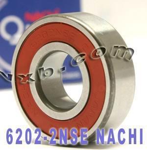 6202-2nse C3 łożysko kulkowe 15x35x11mm zapieczętowane nachi wykonane w Japonii