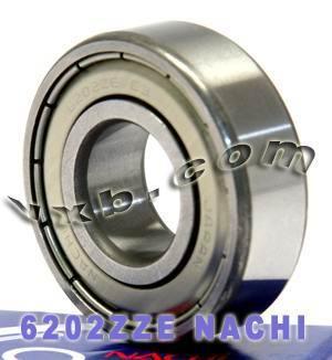 6202ZZE NACHI Oszczędność C3 Japan 15x35x11mm