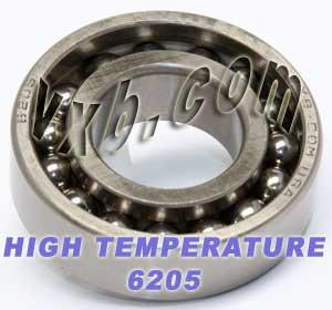 6205 łożyska o wysokiej temperaturze 900 ° F 25x52x15 mm