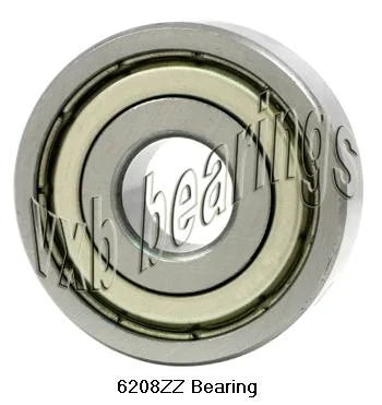 MR6208ZZ Bearing - 40x80x15mm