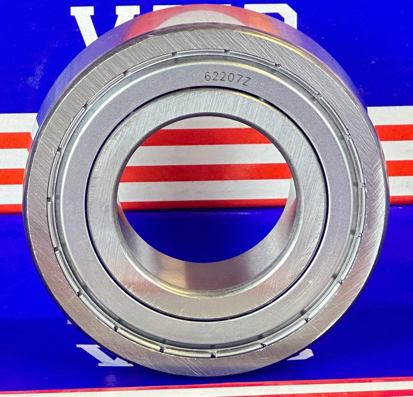 62207 ZZ 35x72x23 แบริ่งลูกปืนร่องลึกแบบมีโล่ห์