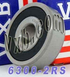 Vòng bi kín cao cấp 6300-2RS 10x35x11mm