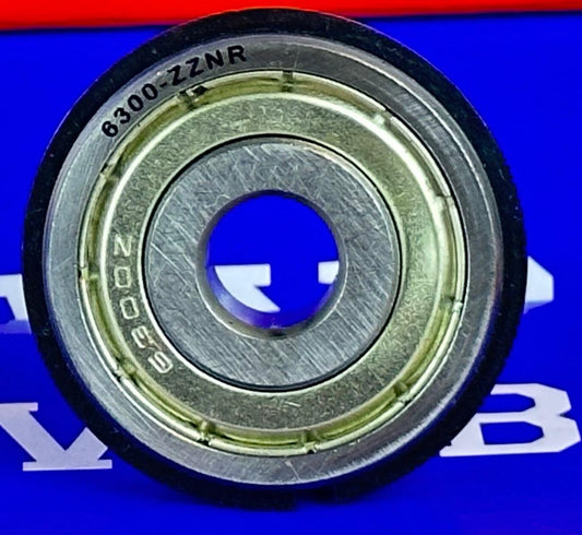 Roulement blindé 6300ZZNR - Circlip - 10x35x11mm