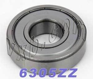 MR6305ZZ Bearing 25x62x17mm - Shielded Ball Bearing