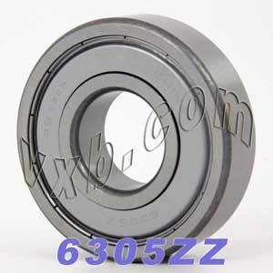 MR6305ZZ Bearing 25x62x17mm - Shielded Ball Bearing