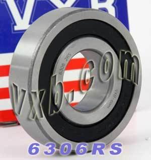 6306RS Bearing 30x72x19mm Sealed