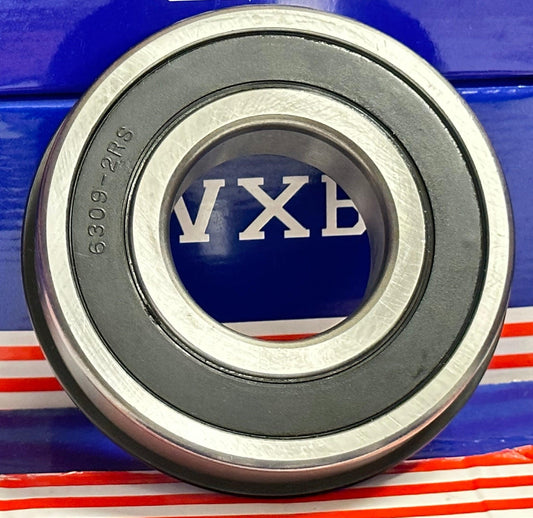 Łożysko uszczelnione 6309-2RSNR 45x100x25 - pierścień zatrzaskowy