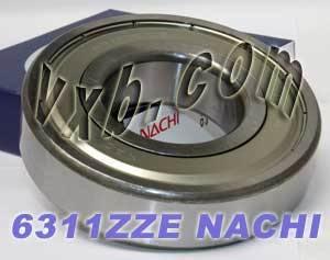6311ZZE NAchi łożyska osłonięte C3 Japan 55x120x29mm