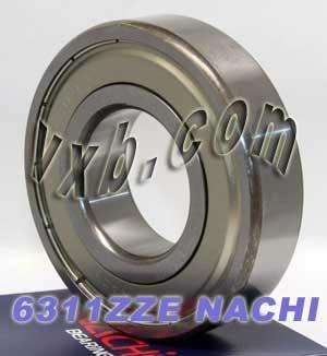 6311ZZE NAchi łożyska osłonięte C3 Japan 55x120x29mm