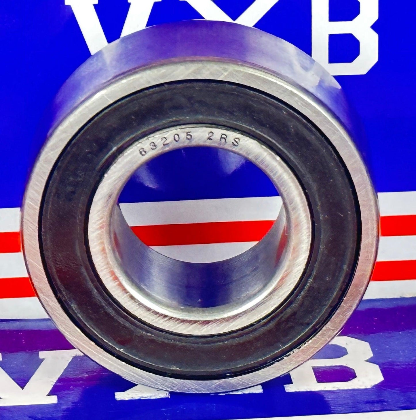 63205-2RS Bilyalı Rulman İÇ Çap 25mm x DIŞ Çap 52mm x Genişlik 21mm - Çift Mühürlü