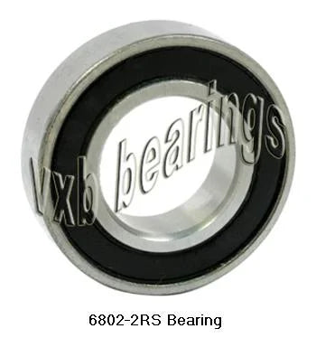 ลูกปืนบอลพรีเมียม 6802-2RS 6802RS
