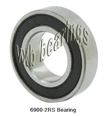 MR6900-2RS Ball Bearing - Deep Groove 10x22x6mm