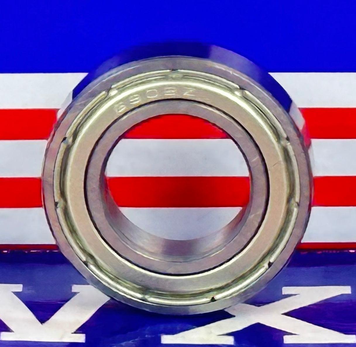 6902ZZ Wheelchair Bearing - 15x28x7mm Shielded Ball Bearing