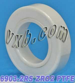 6903-2RS การปิดผนึกเซรามิกแบริ่งเต็ม 17x30x7 ZRO2