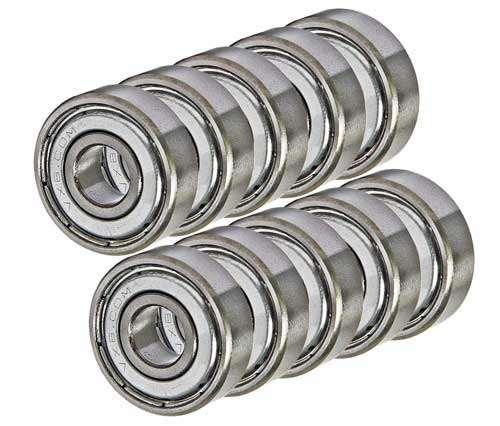 10-pakowy 696zz 6x15x5mm podwójnie osłonięty łożyska