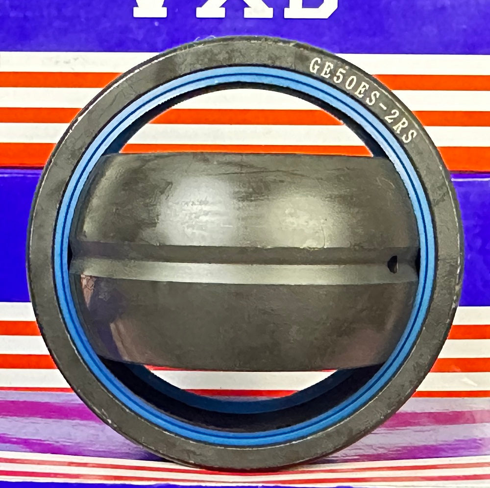 GE50ES-2RS Double Sealed Plain Bearing 50x75x35