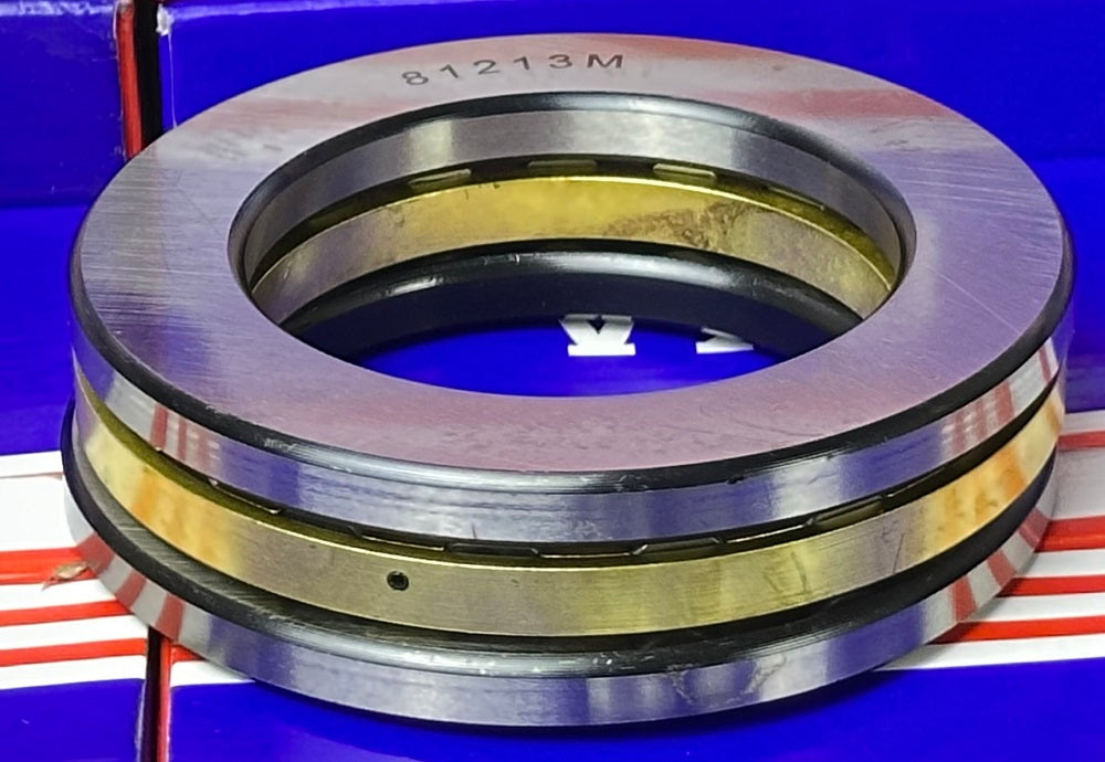 81213M Cylindrical Roller Thrust Bearing 65x100x27mm - Bronze Cage