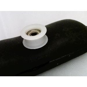 6mm Bore Bearing - 29mm Round Nylon Pulley Squared Groove Track Roller Bearing 6x29x13mm