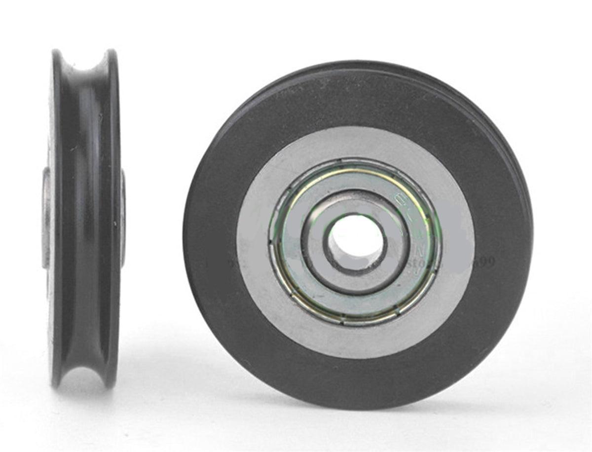 6mm Bore Bearing - 39mm Wire Rope Cable Track Roller Pulley 6x39x8mm