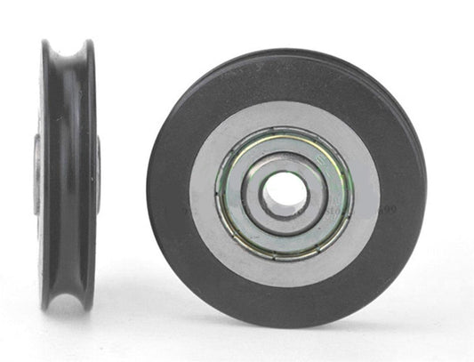 6mm Bore Bearing - 39mm Wire Rope Cable Track Roller Pulley 6x39x8mm