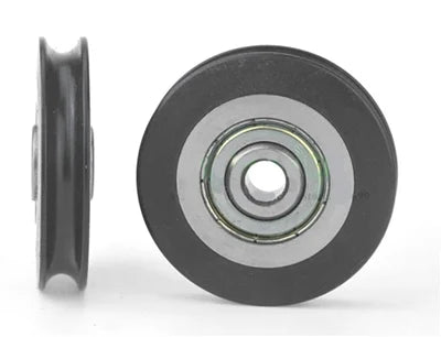 6mm Bore Bearing - 39mm Wire Rope Cable Track Roller Pulley 6x39x8mm