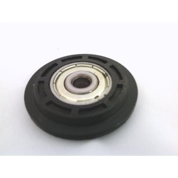 6mm Bore Bearing - 40mm pom plastic roller wheel Miniature Ball Bearing NYLON pulley 6x40x8mm