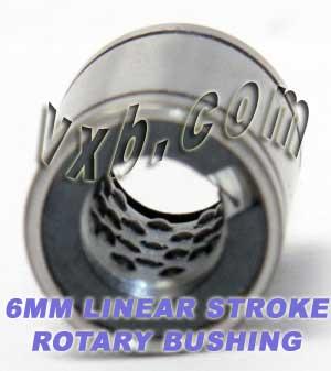 6mm Stroke Rotary Ball Bushing 6x12x20 Linear Motion Bearing