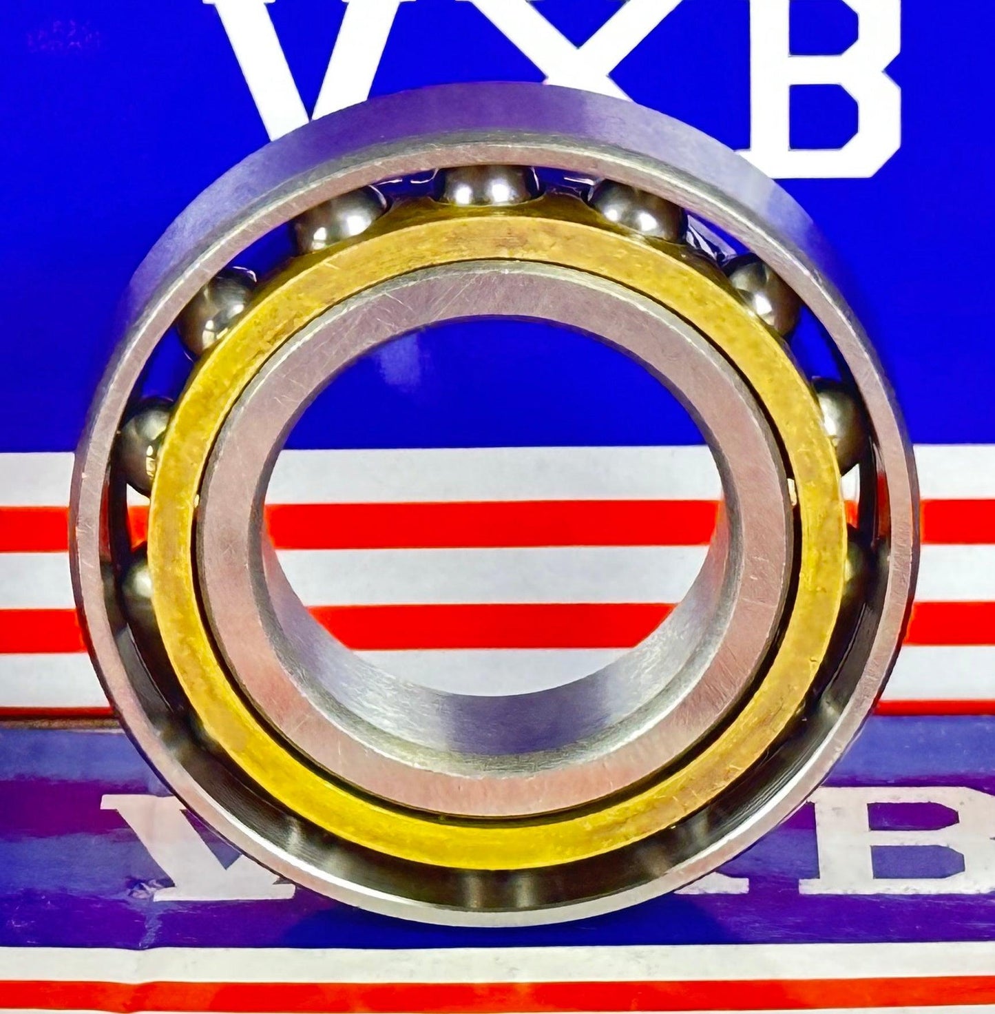 ตลับลูกปืนสัมผัสเชิงมุม 7006ACM กรงทองแดง 30x55x13มม