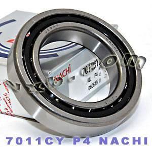 7011Cyp4 Nachi Angular Contact Bearing 55x90x18 มม. ABEC-7 ญี่ปุ่นทำ
